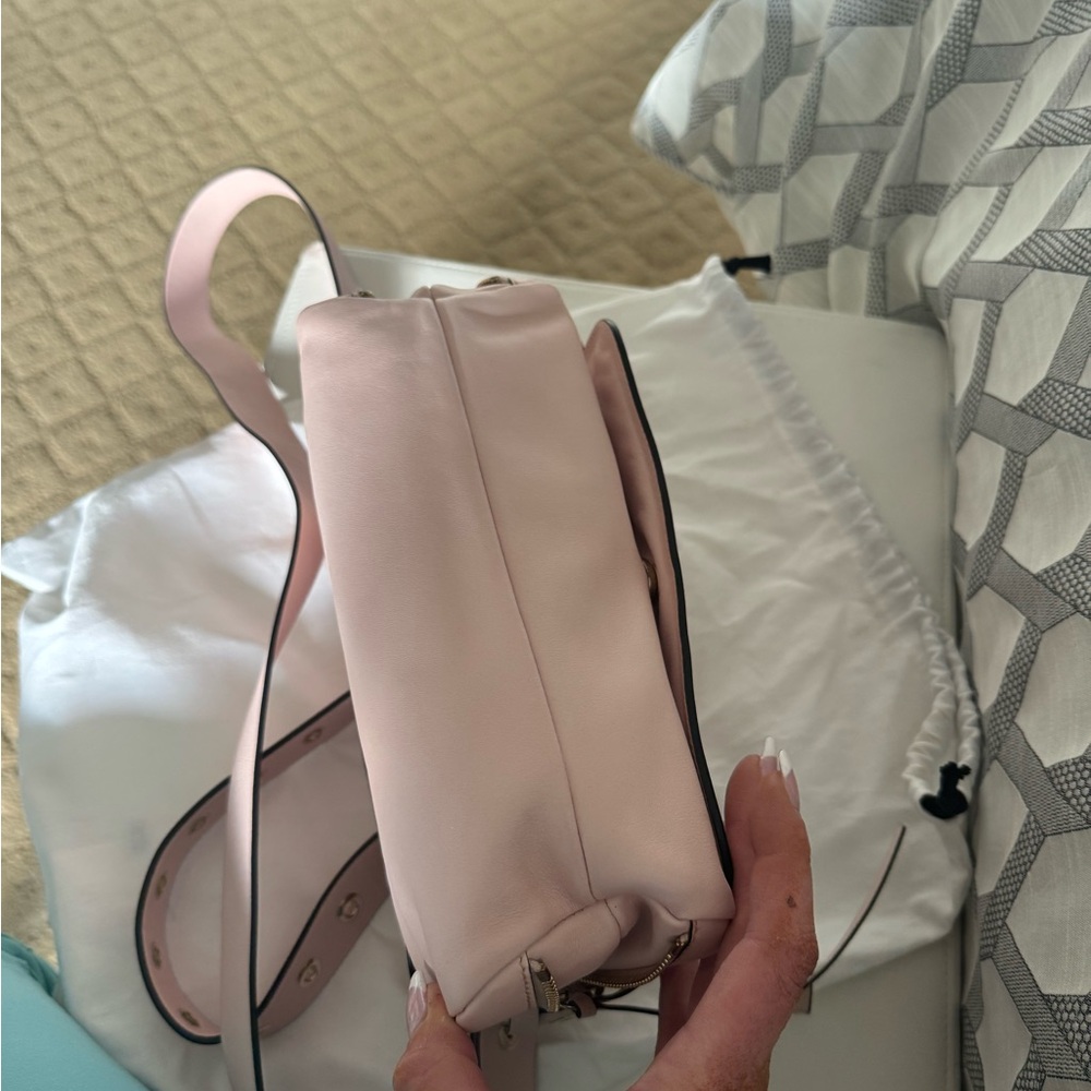 Red Pink Crossbody Bag with Adjustable Strap - Picture 7 of 11
